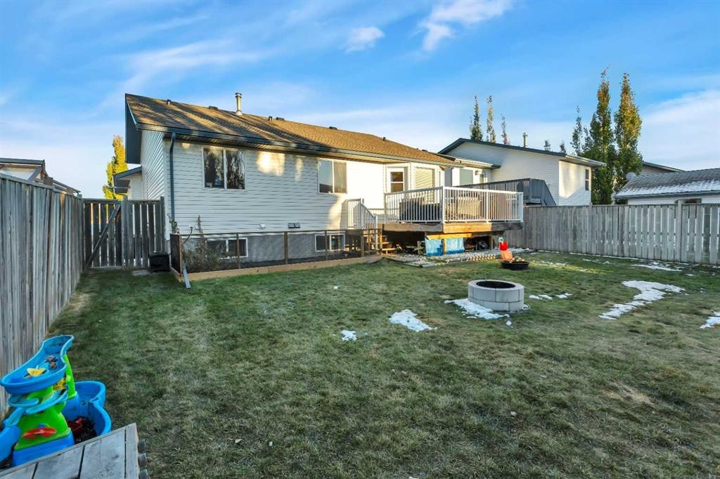 34 Lund Close, Red Deer, AB - Outdoor With Deck Patio Veranda