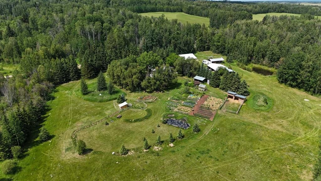 462075 Range Road 33, Winfield, AB - Outdoor With View