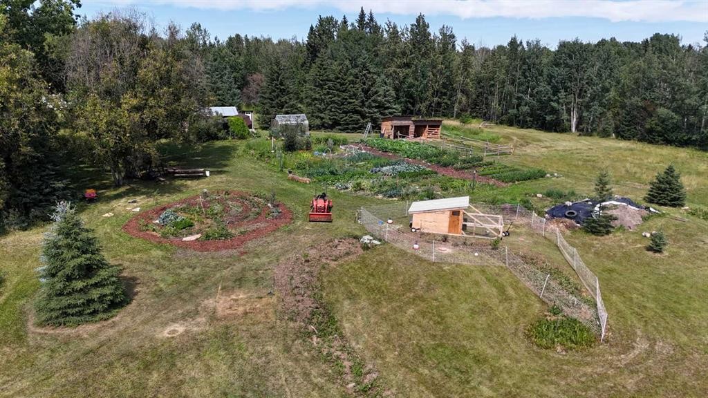 462075 Range Road 33, Winfield, AB - Outdoor With View