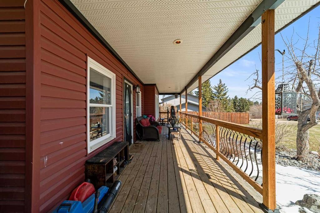 117 James Street, Bittern Lake, AB - Outdoor With Deck Patio Veranda With Exterior