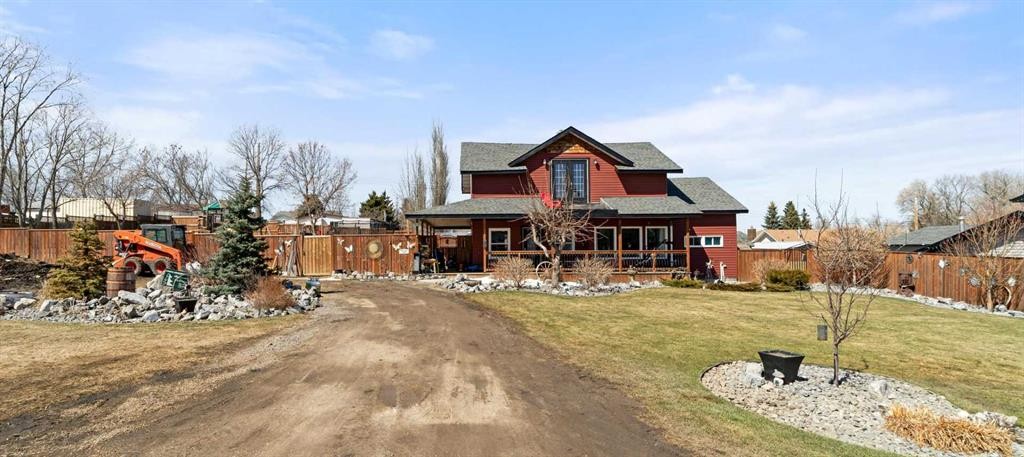 117 James Street, Bittern Lake, AB - Outdoor With Deck Patio Veranda