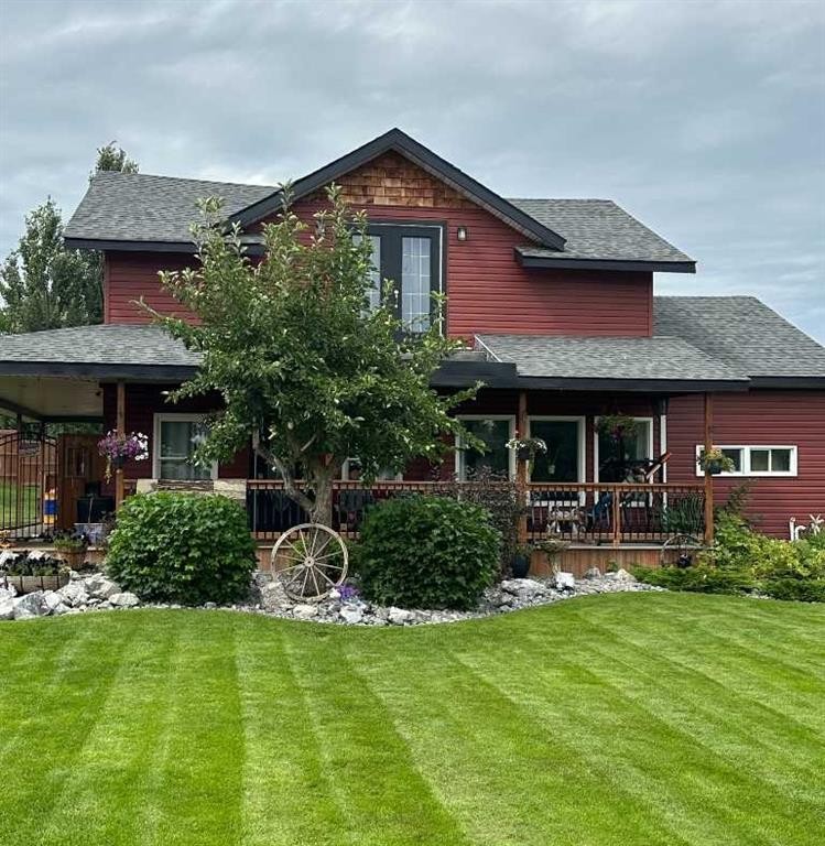 117 James Street, Bittern Lake, AB - Outdoor With Deck Patio Veranda