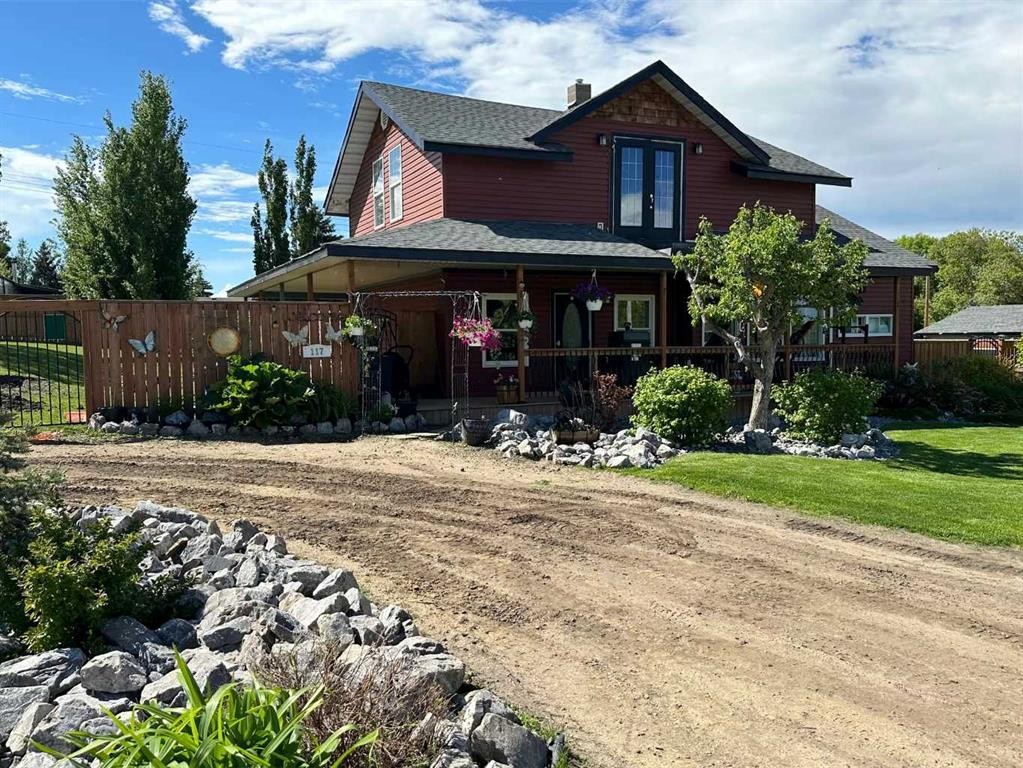 117 James Street, Bittern Lake, AB - Outdoor With Deck Patio Veranda