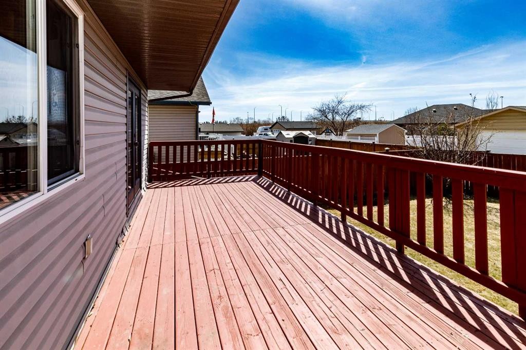 43 Webster Drive, Red Deer, AB - Outdoor With Deck Patio Veranda With Exterior