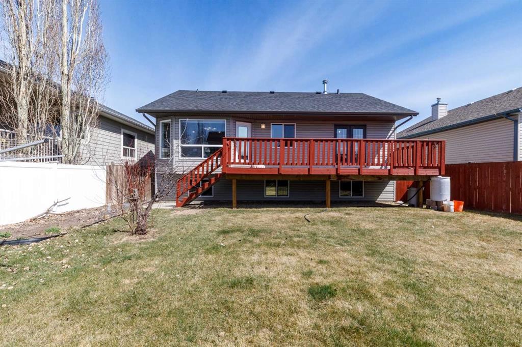 43 Webster Drive, Red Deer, AB - Outdoor With Deck Patio Veranda
