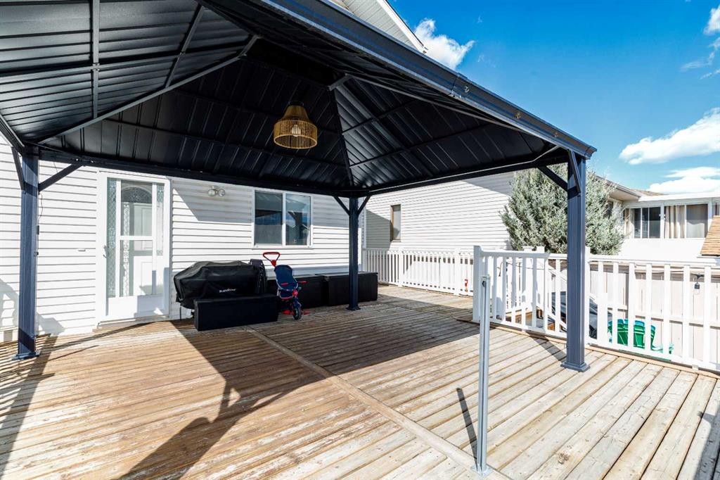 49 Kirkland Drive, Red Deer, AB - Outdoor With Deck Patio Veranda With Exterior