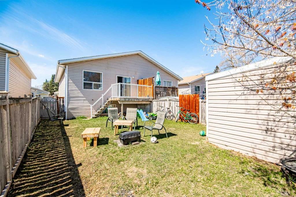 5817 60 Avenue, Red Deer, AB - Outdoor With Deck Patio Veranda With Exterior