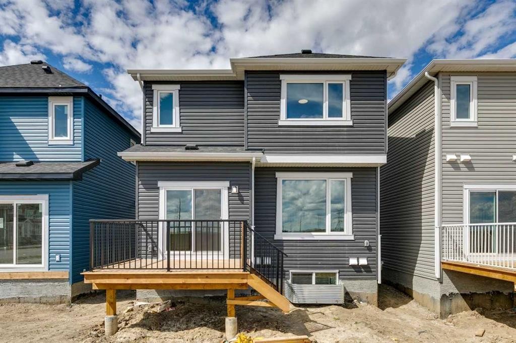 546 Hotchkiss Manor, Calgary, AB - Outdoor With Deck Patio Veranda
