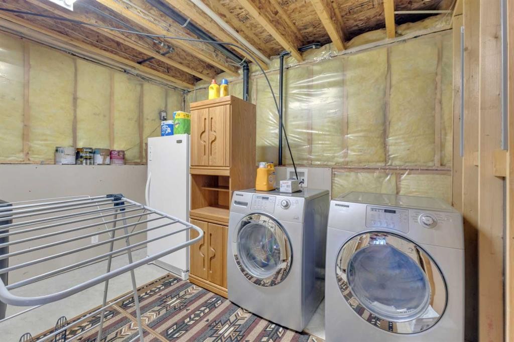 19 Heenan Crescent, Sylvan Lake, AB - Indoor Photo Showing Laundry Room