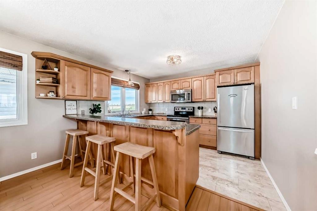 302064 Range Road, Linden, AB - Indoor Photo Showing Kitchen