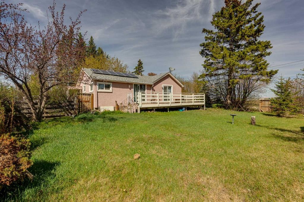 4212 C + E Trail, Lacombe, AB - Outdoor With Deck Patio Veranda