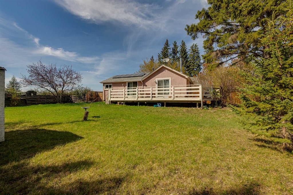 4212 C + E Trail, Lacombe, AB - Outdoor With Deck Patio Veranda