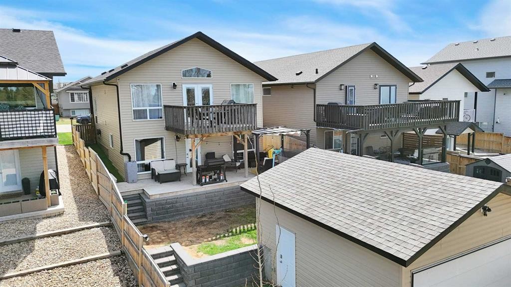 149 Bowman Circle, Sylvan Lake, AB - Outdoor With Deck Patio Veranda With Exterior