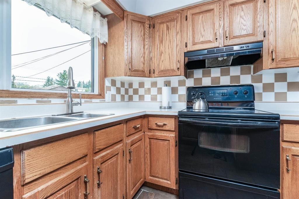 10812 52 Avenue Nw, Edmonton, AB - Indoor Photo Showing Kitchen With Double Sink
