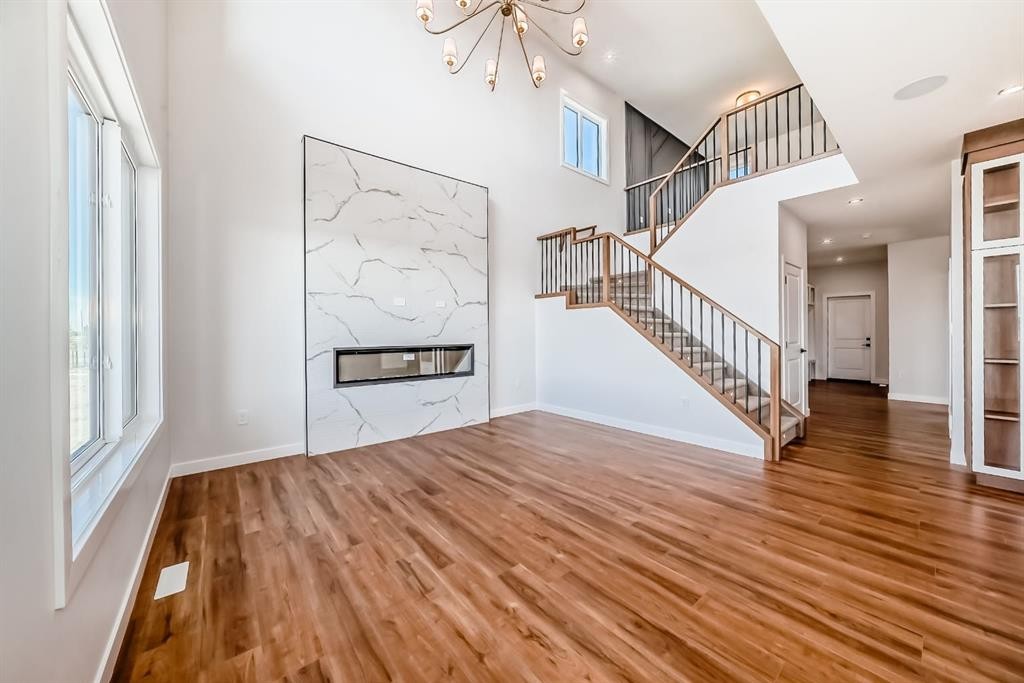 19 Everson Close, Red Deer, AB - Indoor With Fireplace