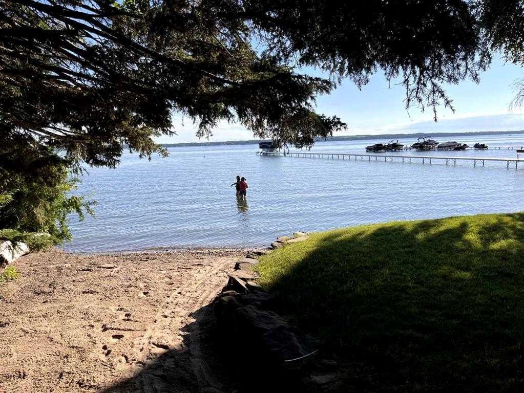 9 Gray Close, Sylvan Lake, AB - Outdoor With Body Of Water With View