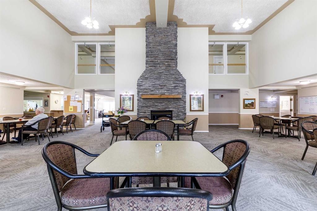 326-56 Carroll Crescent, Red Deer, AB - Indoor With Fireplace