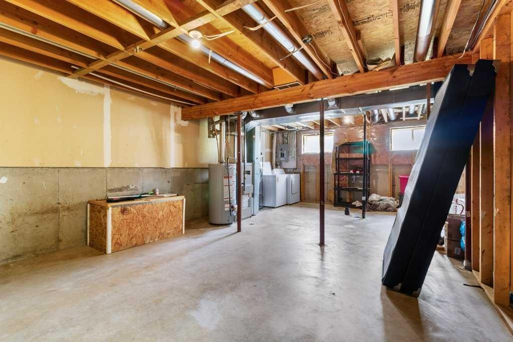 1816 26 Avenue, Delburne, AB - Indoor Photo Showing Basement