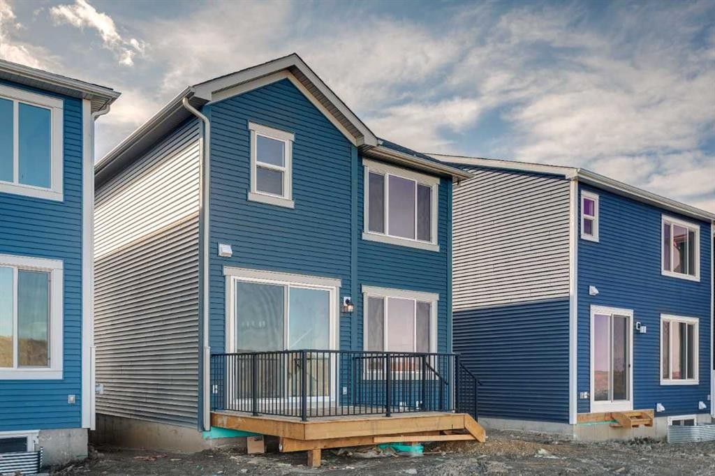 206 Sora Way Se, Calgary, AB - Outdoor With Deck Patio Veranda