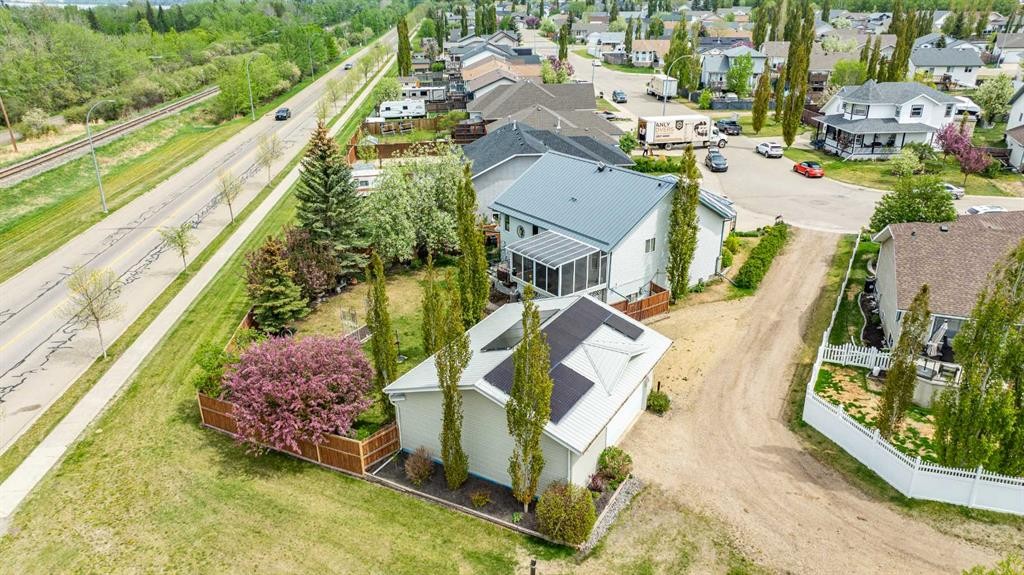 25 Fern Glade Crescent, Sylvan Lake, AB - Outdoor With View