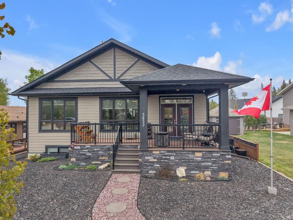 5052 Lakeshore Drive, Sylvan Lake, AB - Outdoor With Deck Patio Veranda