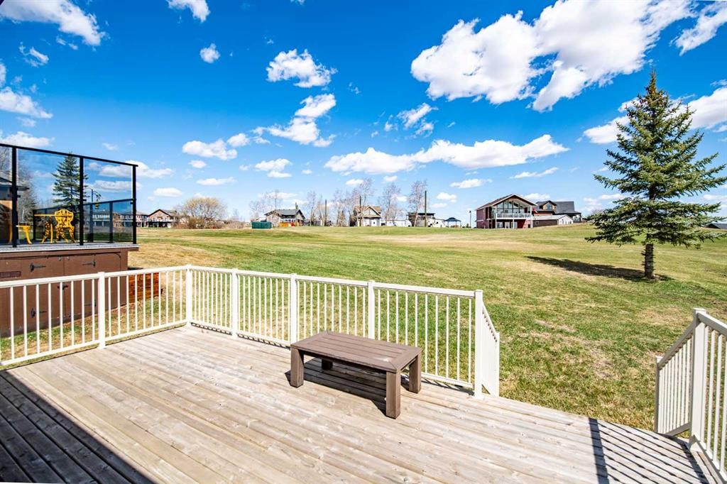 4024-25054 South Pine Lake Road, Rural Red Deer County, AB - Outdoor With Deck Patio Veranda