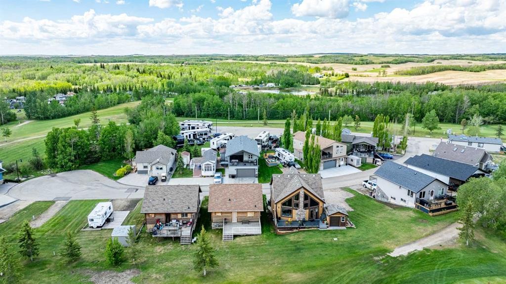 4024-25054 South Pine Lake Road, Rural Red Deer County, AB - Outdoor With View