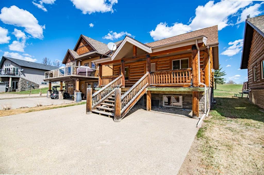 4024-25054 South Pine Lake Road, Rural Red Deer County, AB - Outdoor With Deck Patio Veranda