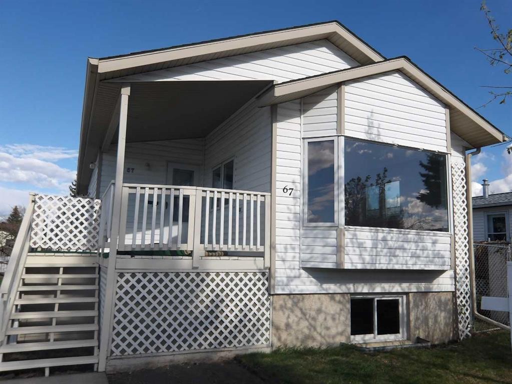 67 Norby Crescent, Red Deer, AB - Outdoor With Deck Patio Veranda