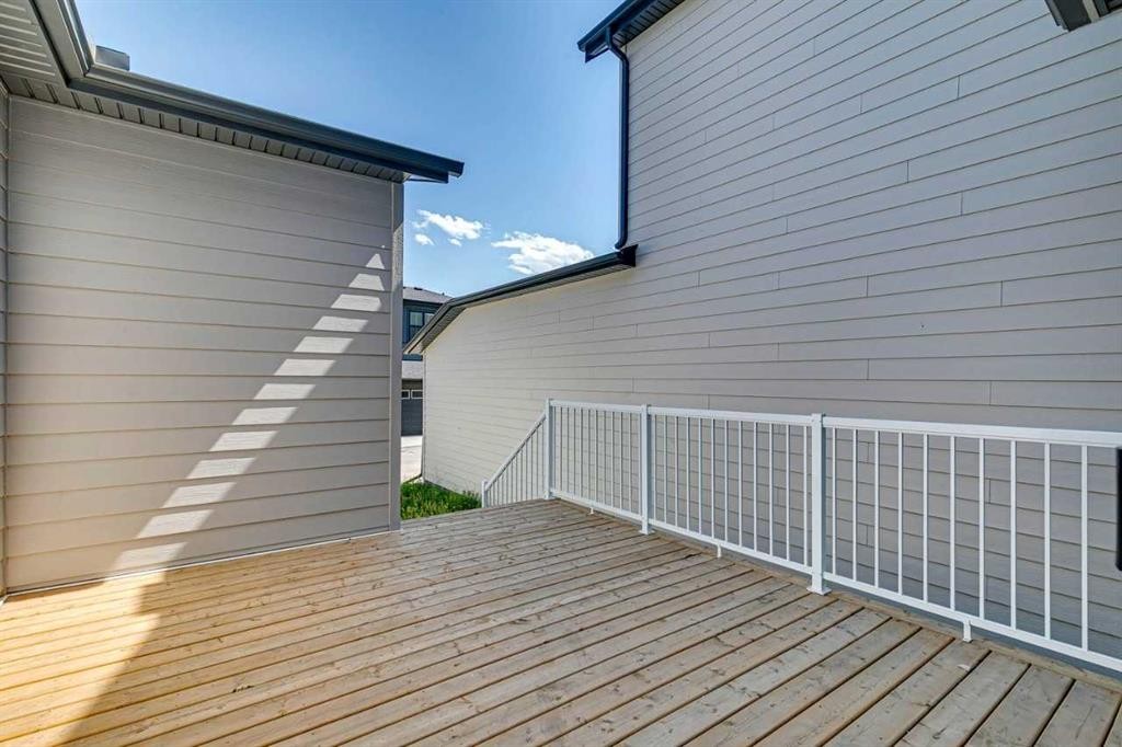 78 Alpine Common Sw, Calgary, AB - Outdoor With Deck Patio Veranda With Exterior