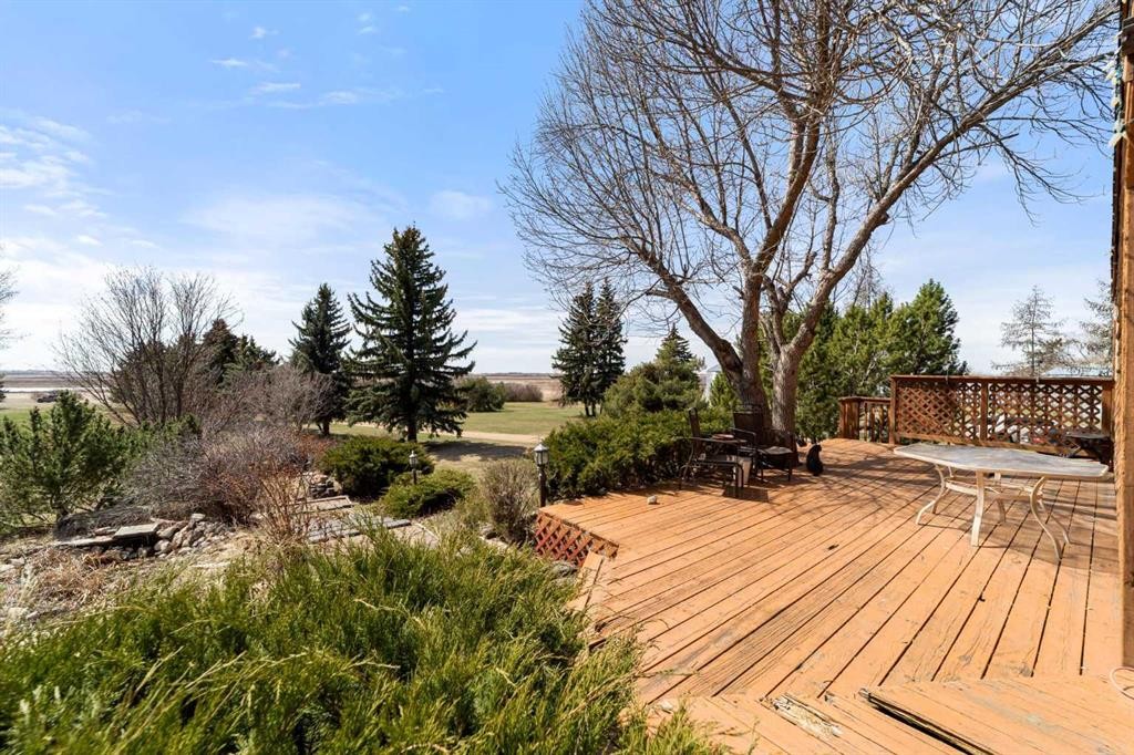 44402 Range Road 125, Rural Flagstaff County, AB - Outdoor With Deck Patio Veranda With View
