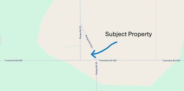 Range Road, Rural Ponoka County, AB