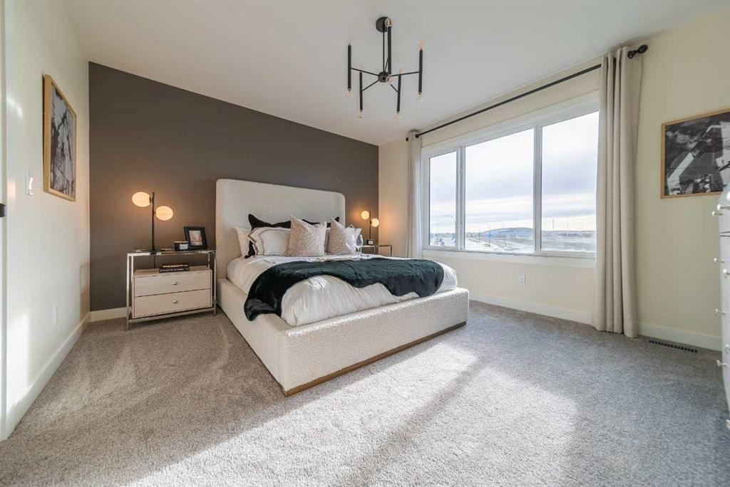 79 Lewiston Park Ne, Calgary, AB - Indoor Photo Showing Bedroom