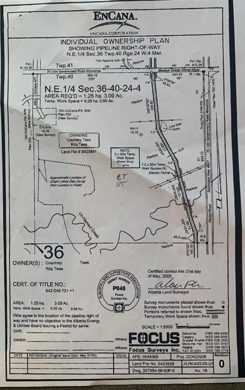 40518 Highway 821, Tees, AB