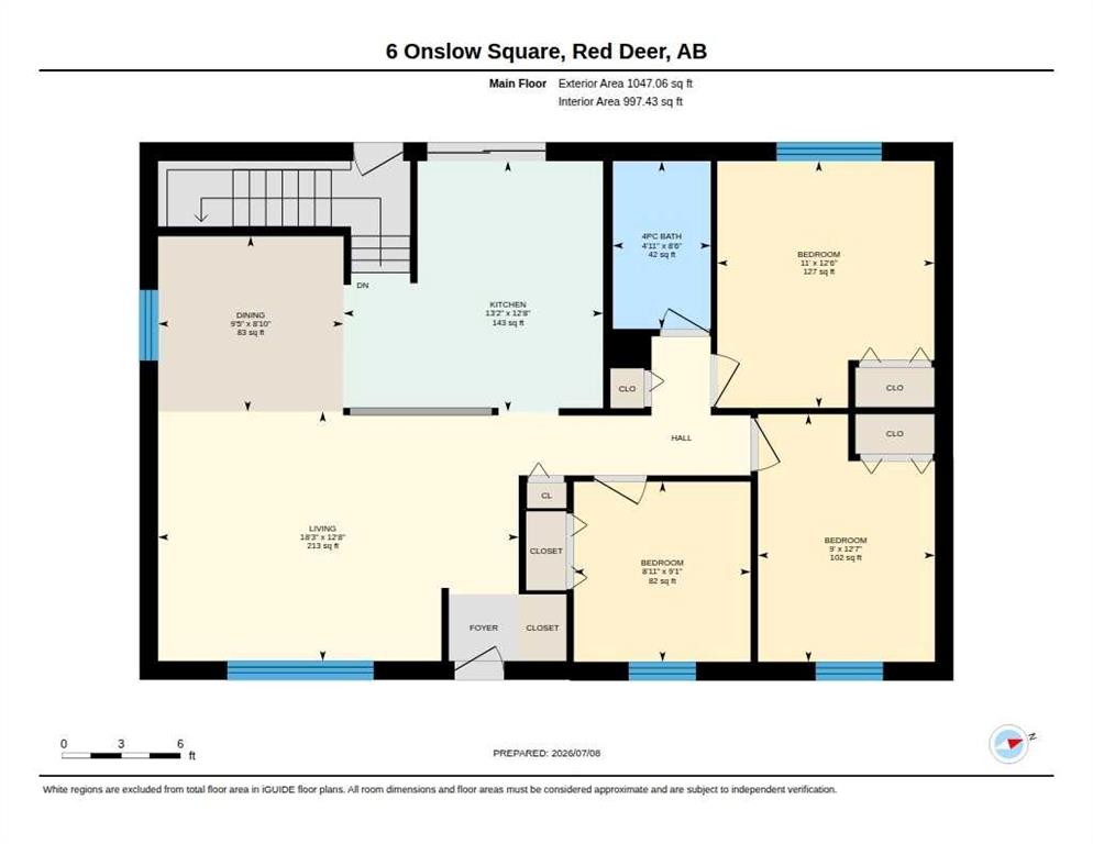 6 Onlsow Square, Red Deer, AB