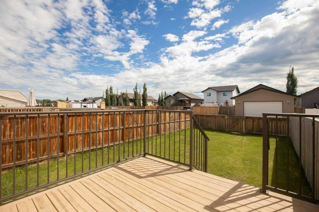5 Crimson Court, Blackfalds, AB - Outdoor With Deck Patio Veranda