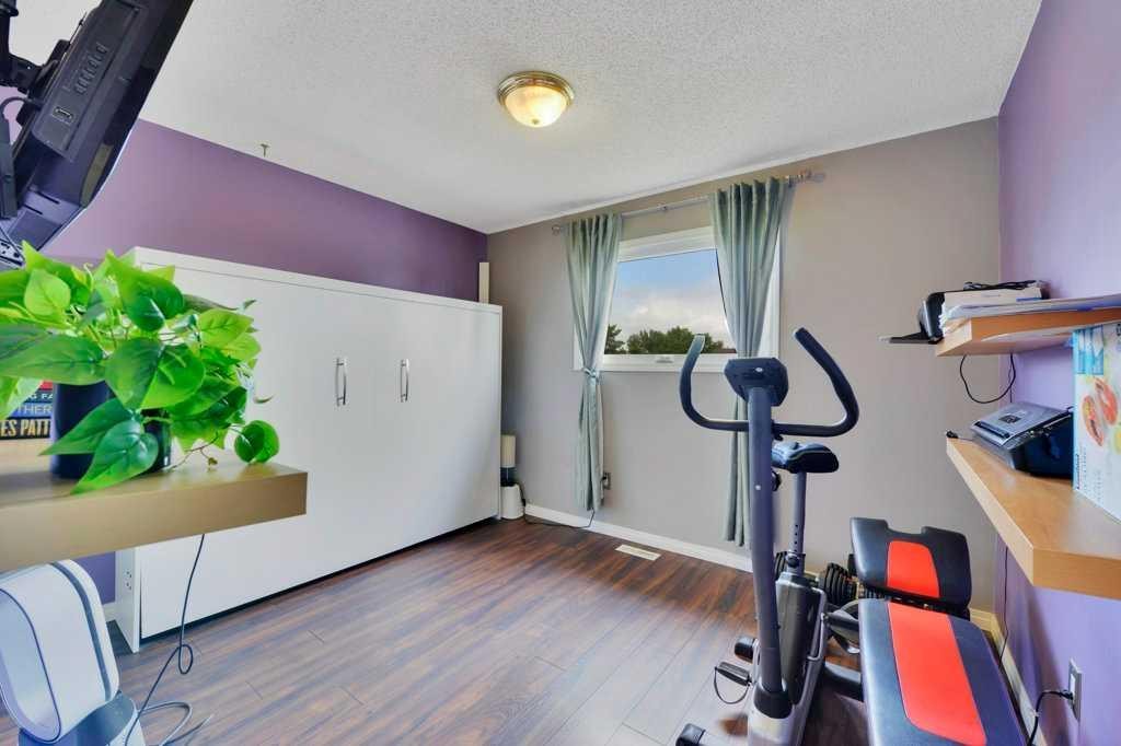 11 Greenham Drive, Red Deer, AB - Indoor Photo Showing Gym Room