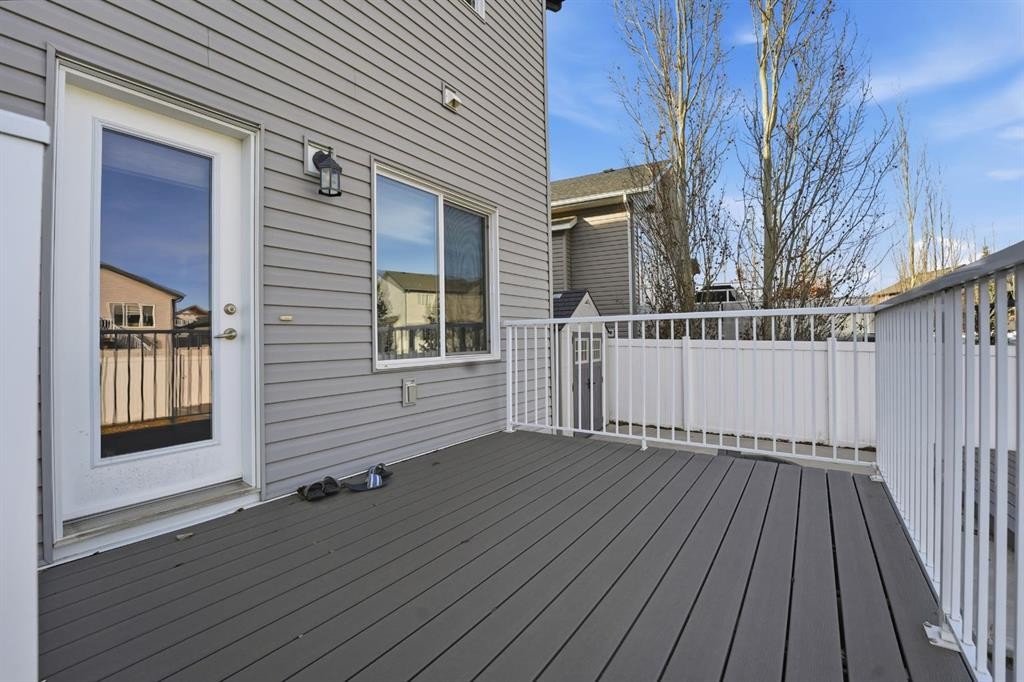 205 Van Slyke Way, Red Deer, AB - Outdoor With Deck Patio Veranda With Exterior
