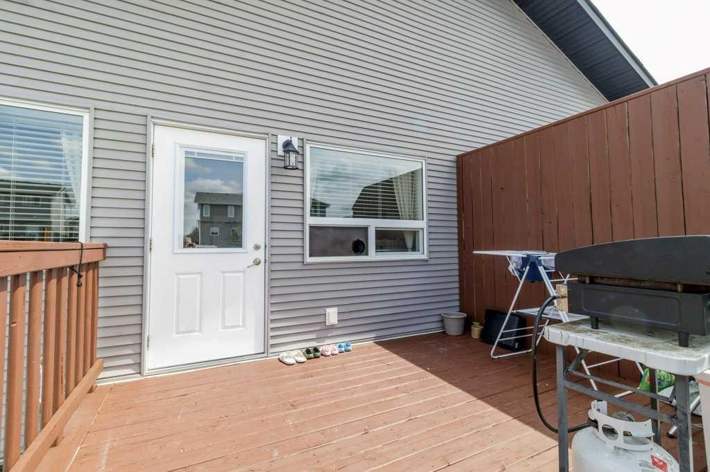 125 Henderson Crescent, Penhold, AB - Outdoor With Deck Patio Veranda With Exterior