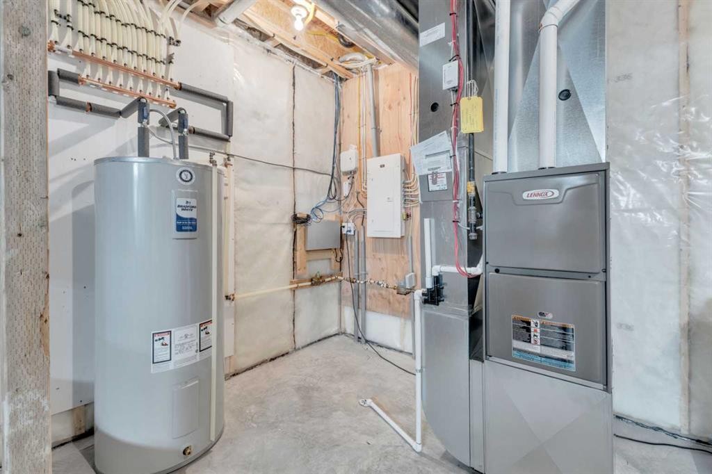 A-10 Evergreen Way, Red Deer, AB - Indoor Photo Showing Basement