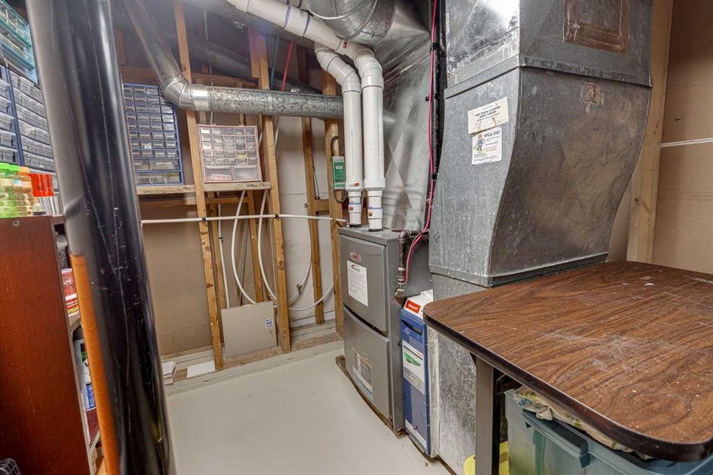 111 Selkirk Boulevard, Red Deer, AB - Indoor Photo Showing Basement