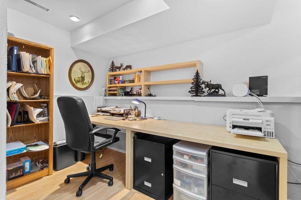45 Sylvan Drive, Sylvan Lake, AB - Indoor Photo Showing Office