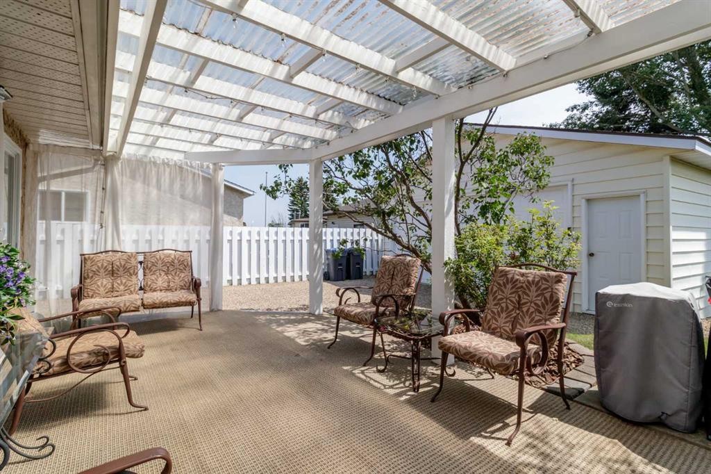 45 Sylvan Drive, Sylvan Lake, AB - Outdoor With Deck Patio Veranda