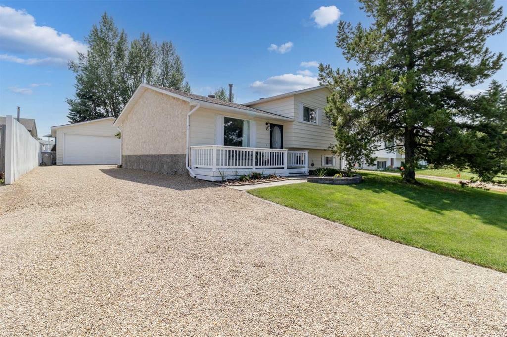 45 Sylvan Drive, Sylvan Lake, AB - Outdoor With Deck Patio Veranda
