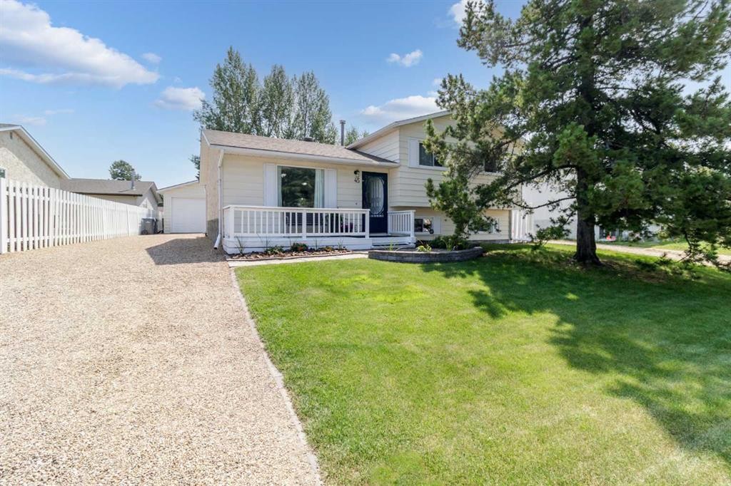 45 Sylvan Drive, Sylvan Lake, AB - Outdoor With Deck Patio Veranda