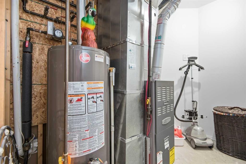 39 Landry Bend, Red Deer, AB - Indoor Photo Showing Basement