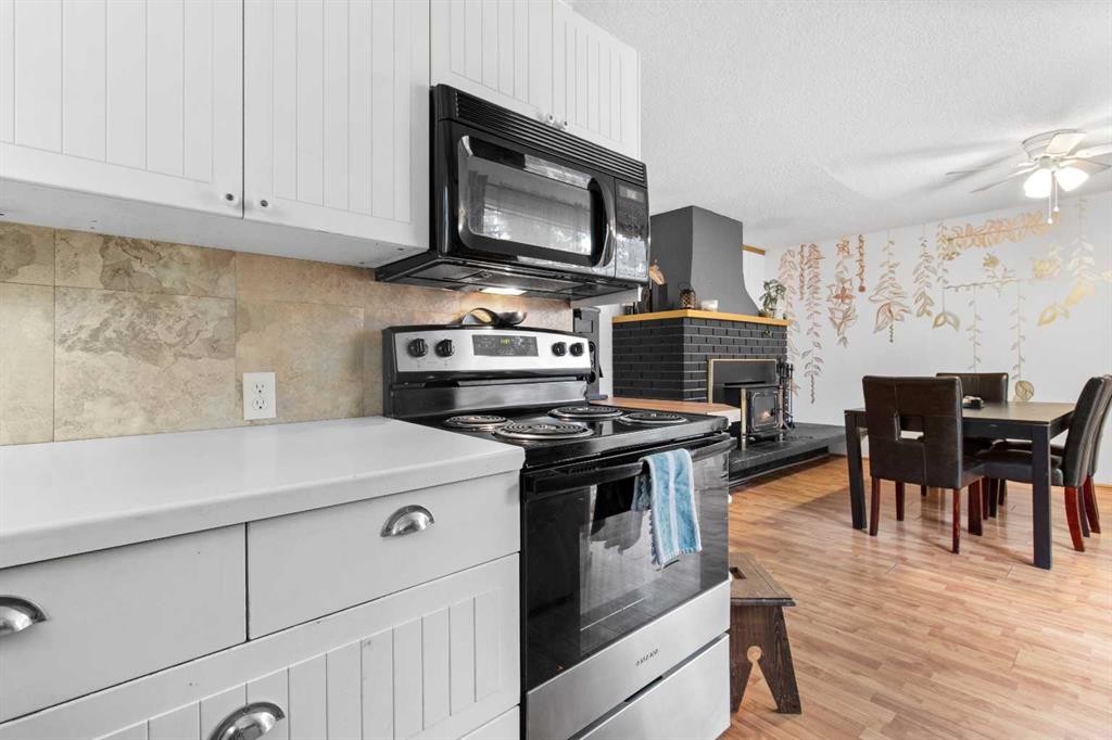 5224 50 Avenue, Sylvan Lake, AB - Indoor Photo Showing Kitchen