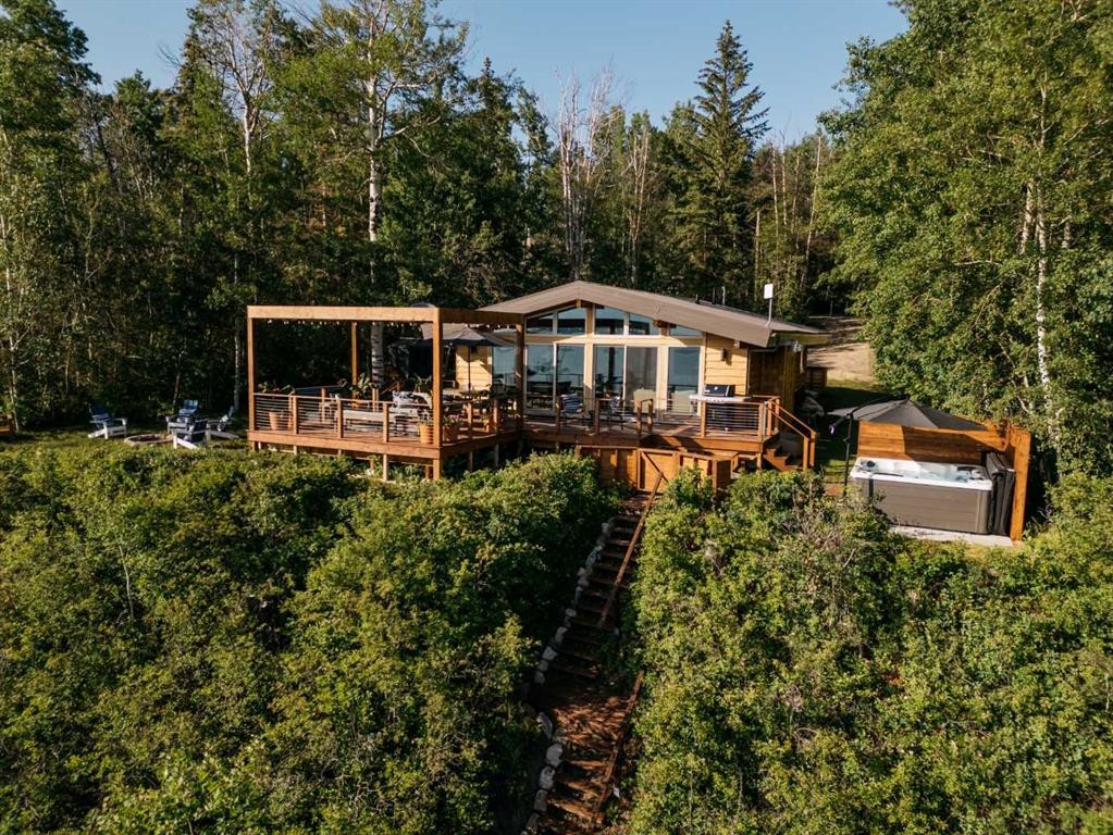 391 Birchcliff Road, Birchcliff, AB - Outdoor With Deck Patio Veranda
