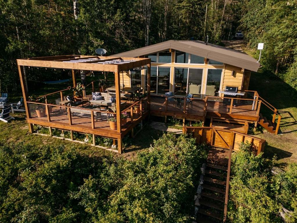 391 Birchcliff Road, Birchcliff, AB - Outdoor With Deck Patio Veranda