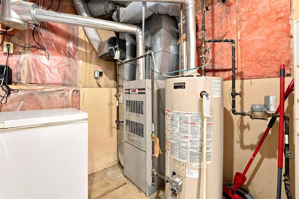 149 Mcdougall Crescent, Red Deer, AB - Indoor Photo Showing Basement